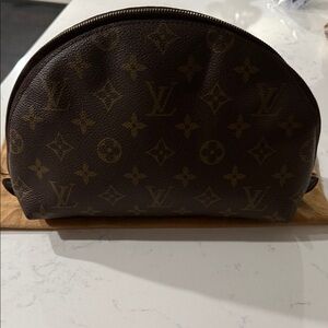 Louis Vuitton Dark Brown Monogram Pouch